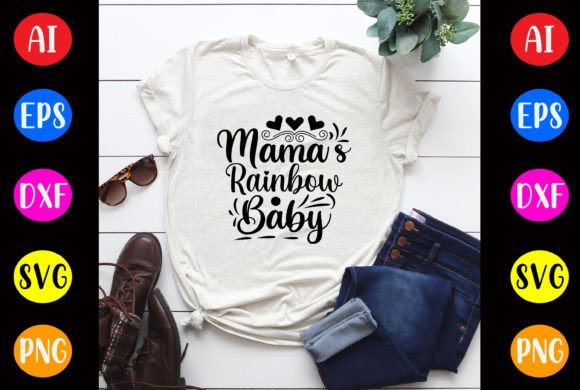 A Crafter's Review of Mama's Rainbow Baby SVG Design