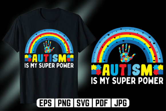 A Graphic Designer's Review of the Autism Superpower T-Shirt Design