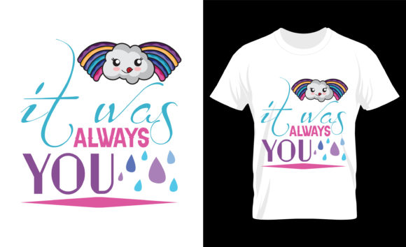 A Rainbow T-Shirt Design as a Flexible Brand Asset