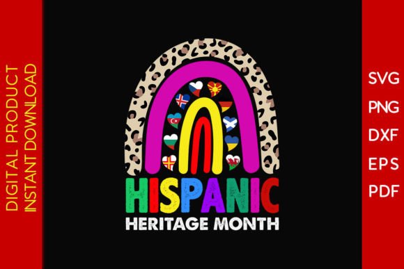 Heritage Month Leopard Rainbow Flags: A Vibrant Crafting Asset