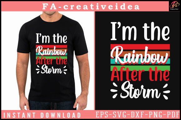 Using the Rainbow After Design for T-Shirt Graphics & Branding